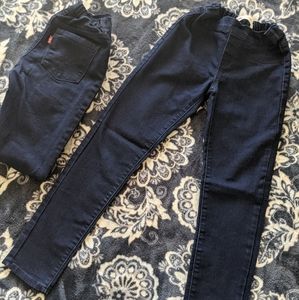 2 pair! Girls Levi Leggings